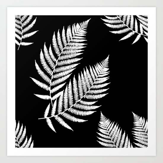 Fern Pattern Art Print