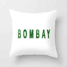 Bombay Forest Ecology Concept Throw Pillow