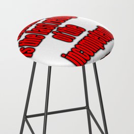 Violence is the last refuge of the incompetent. Isaac Asimov Bar Stool