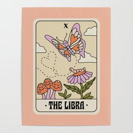 Libra Tarot Poster