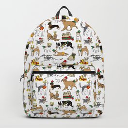 Christmas Dogs Backpack