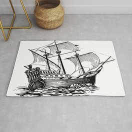 Galleon Area & Throw Rug