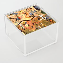 Carnival Of Harlequin Acrylic Box