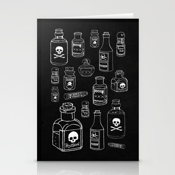 Poison Stationery Cards