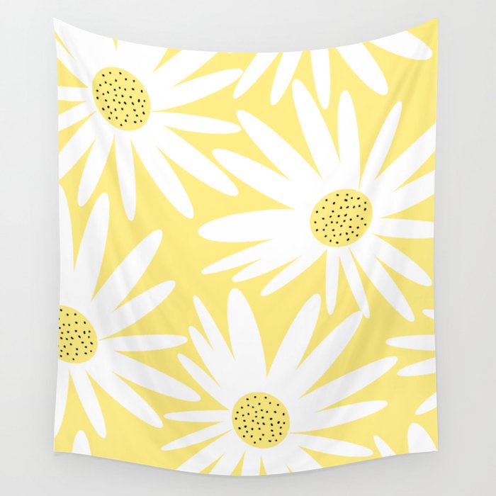 60s 70s Retro Sunflower Glam #2 #floral #decor #art #society6 Wall Tapestry