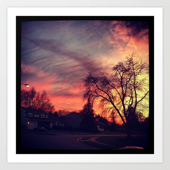 sky Art Print