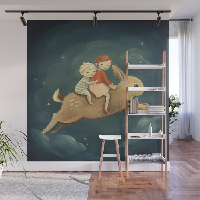 Bunny Kids by Emily Winfield Martin Wall Mural