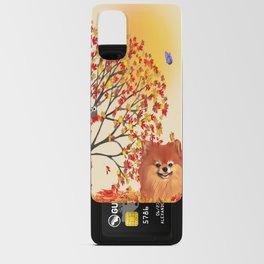 Chilli the Pom Pawtumn Android Card Case