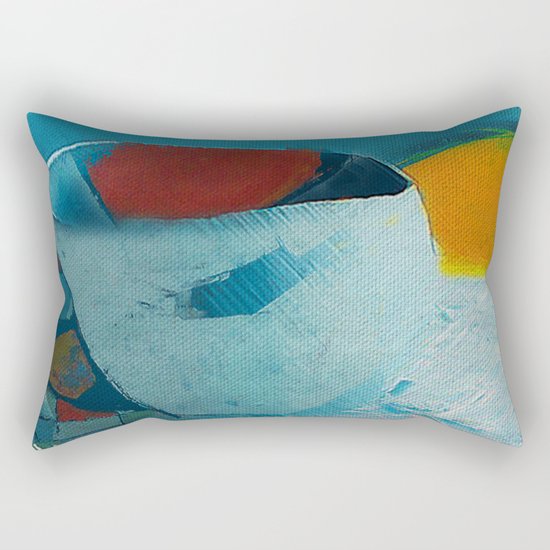 容器壊れた (broken pot) Rectangular Pillow