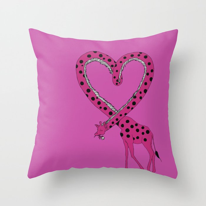 I'm in love Throw Pillow