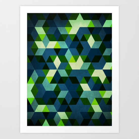 Bacteria Art Print