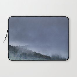 Mist in the Scottish Highlands in I Art Laptop Sleeve