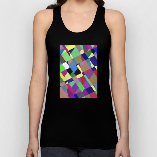 Pastel Geometry 2 Unisex Tank Top