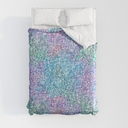 Luxury Holographic Pattern Duvet Cover
