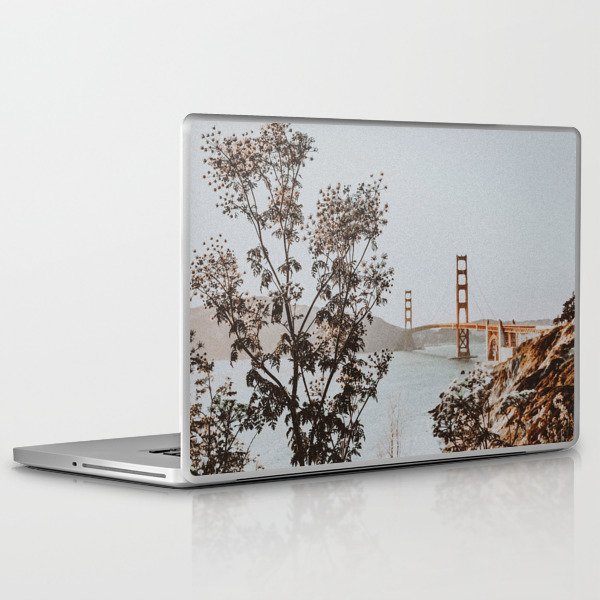 san francisco, california / golden gate bridge Laptop & iPad Skin