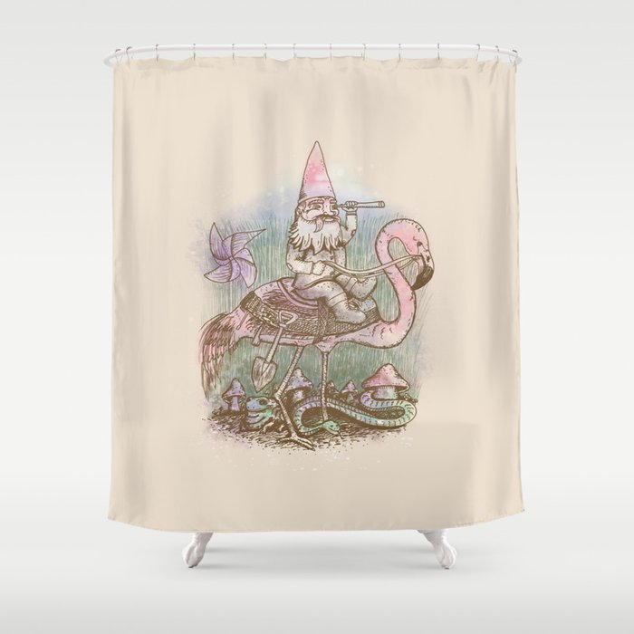 Journey Through The Garden Shower Curtain