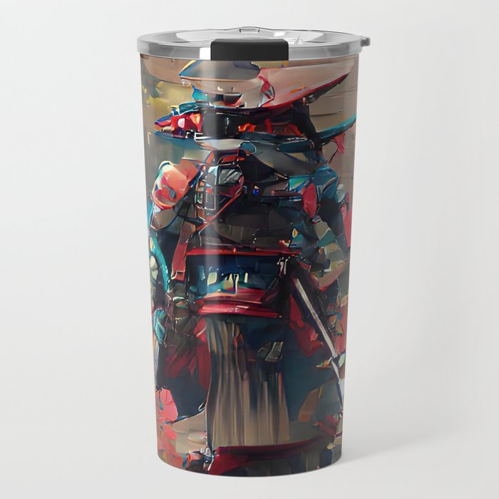 Shattered Samurai Travel Mug