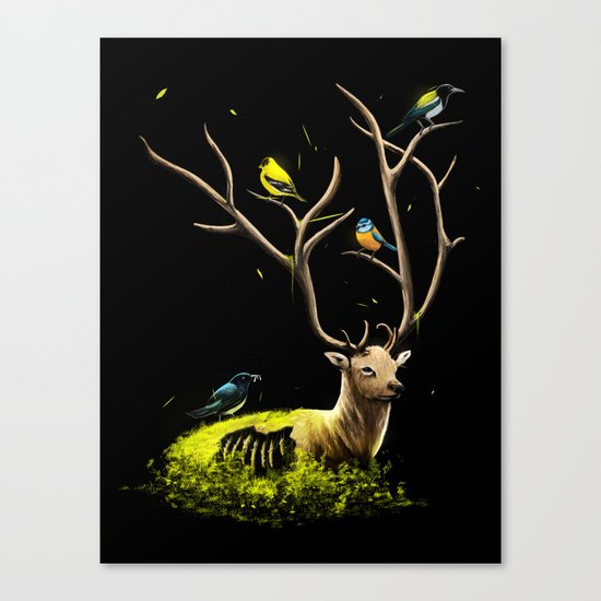 The Gathering Canvas Print