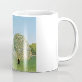 Henri Rousseau "Meadowland" Coffee Mug | Cows, Naiveart, Meadowland, Henrirousseauart, Cow, Naive, Painting, Ledouanier, Master, Meadow 