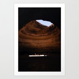 Magical Cave - Coast of Portugal - Travel Photography Art Print