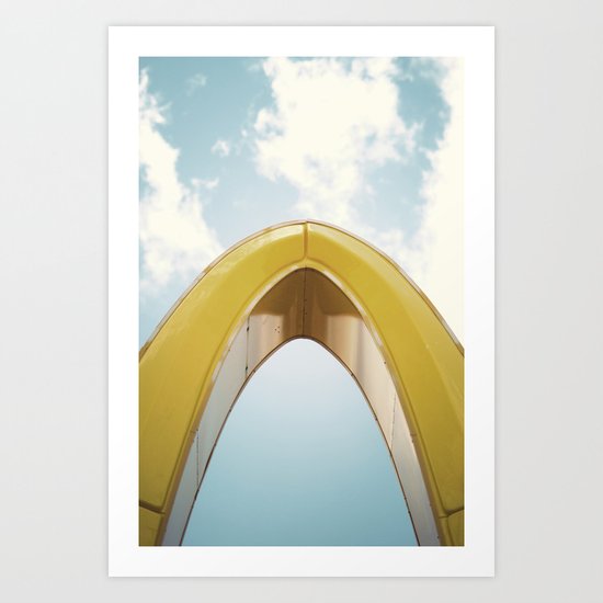 Golden Arch Art Print