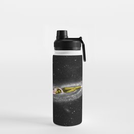 Midnight Sky Water Bottle | Galaxy, Sci-Fi, Girl, Curated, Abstract, 50S, Nightsky, Surreal, Stars, Vintage 