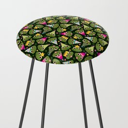 Party Frogs! // Green Counter Stool