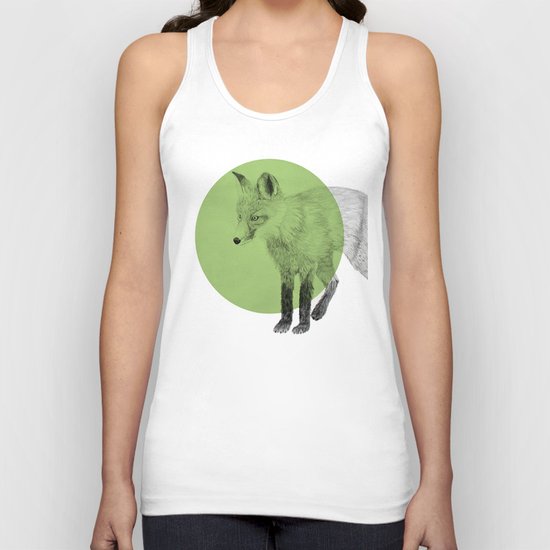 fox Unisex Tank Top