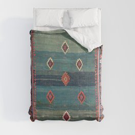Sivas Antique Turkish Niche Kilim Print Comforter