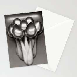 Spoons in the kitchen sink Stationery Cards