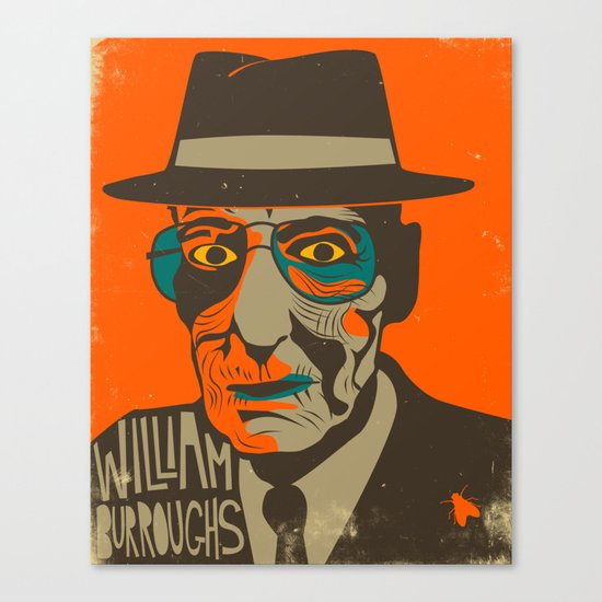 WILLIAM BURROUGHS Canvas Print