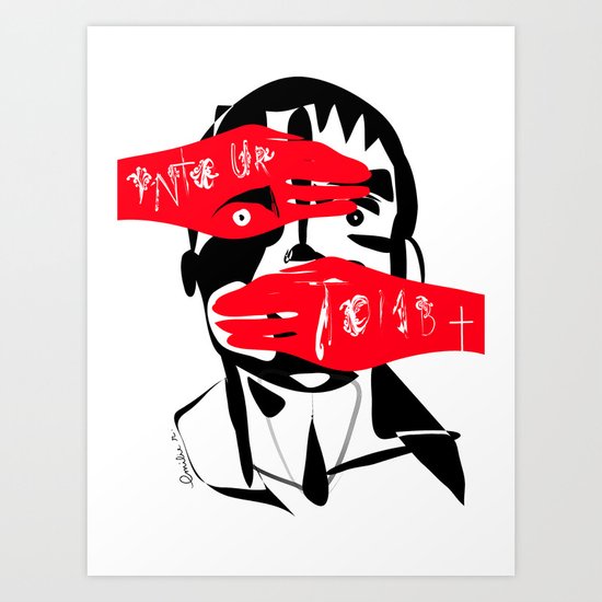 Your tomb - Emilie Record Art Print