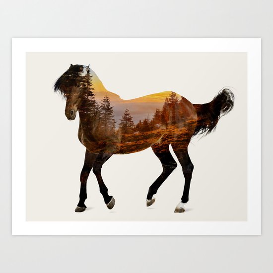 Horse Art Print