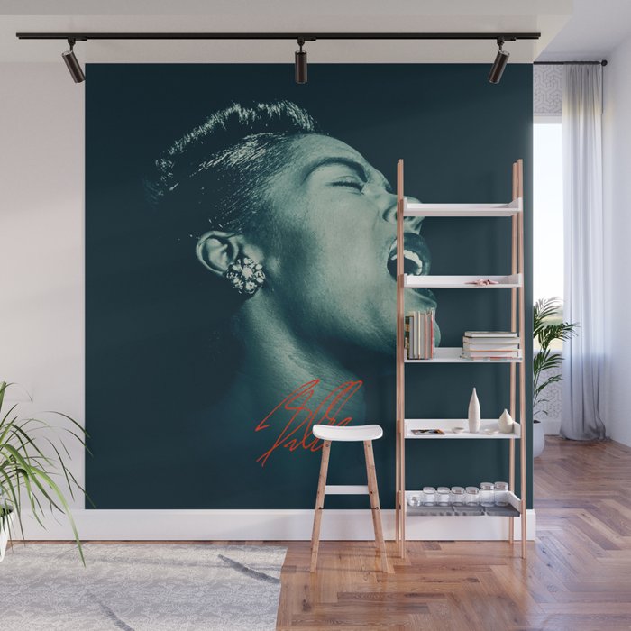 Billie / The great Billie Holiday Wall Mural