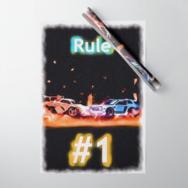 Rocket League Rule number 1 Wrapping Paper