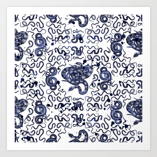 SNAKE Art Print