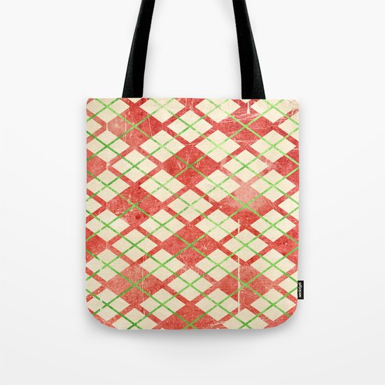 Vintage Wrapping Paper Tote Bag