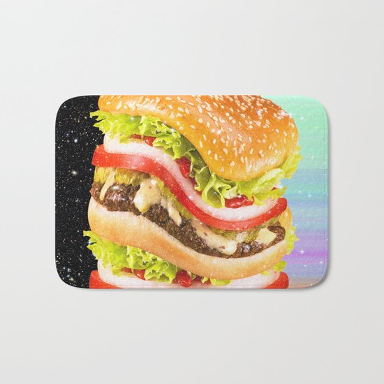Big Burger Bath Mat