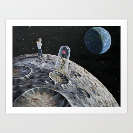 the little prince Art Print