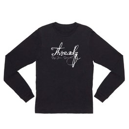 Threadz Logo (light) Long Sleeve T Shirt