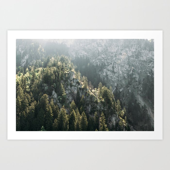 Mountain Lights - Landscape Photography Art Print
