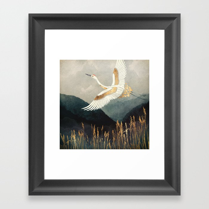 Elegant Flight Framed Art Print