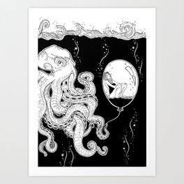 Octopus Kunstdrucke