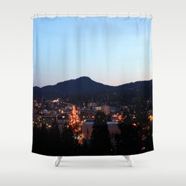 Eugene Oregon from Skinner Butte Shower Curtain