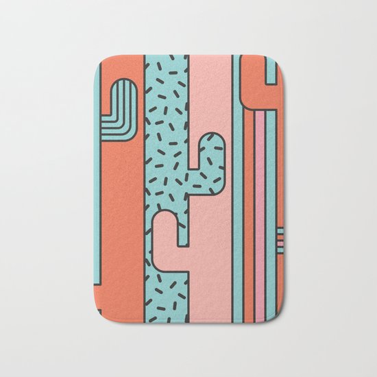 EL CACTO (PRINT) Bath Mat