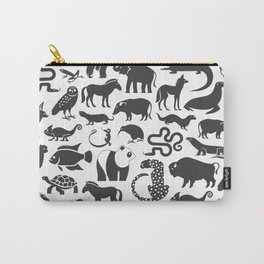 A Circle of Animals Carry-All Pouch