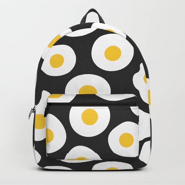 Egg Slice Pattern Backpack