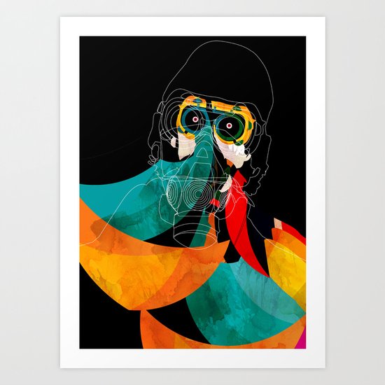 Mask Art Print