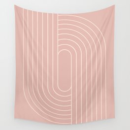 Oval Lines Abstract XXIII Wall Tapestry