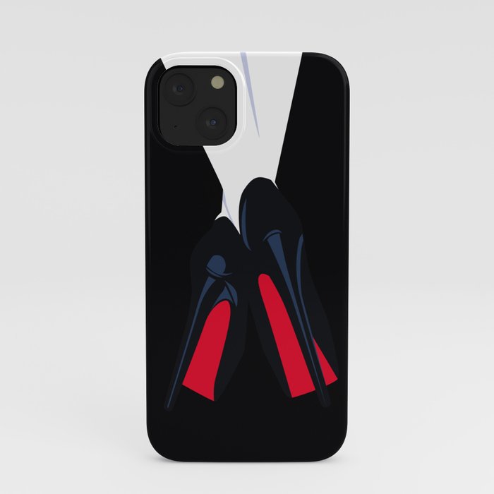 Red bottoms heels - Luxury Fashion artwork iPhone Case